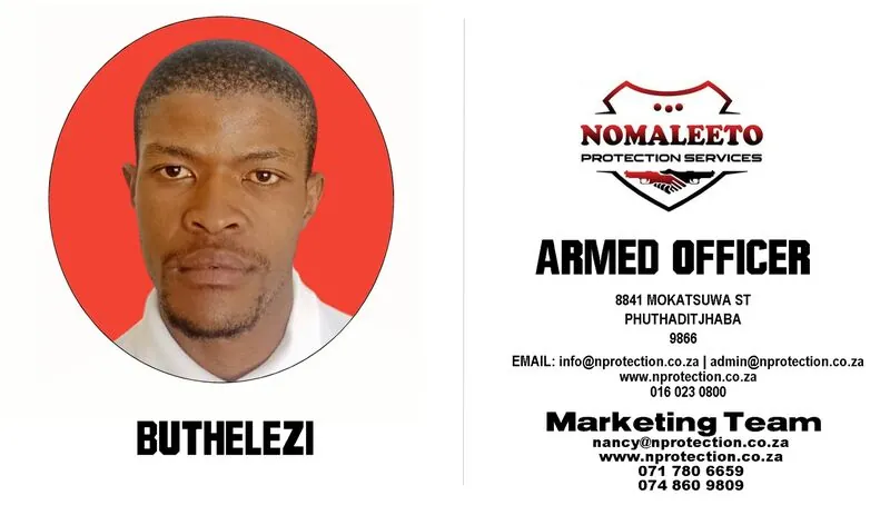 Nomaleeto Protection Services Officer