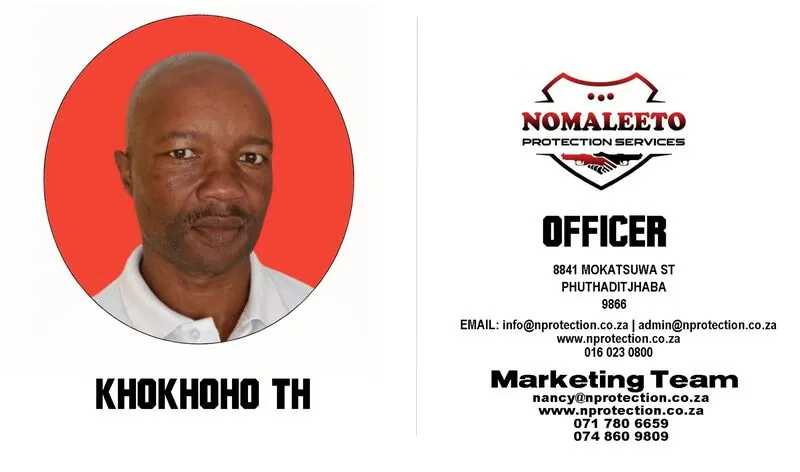 Nomaleeto Protection Services Officer