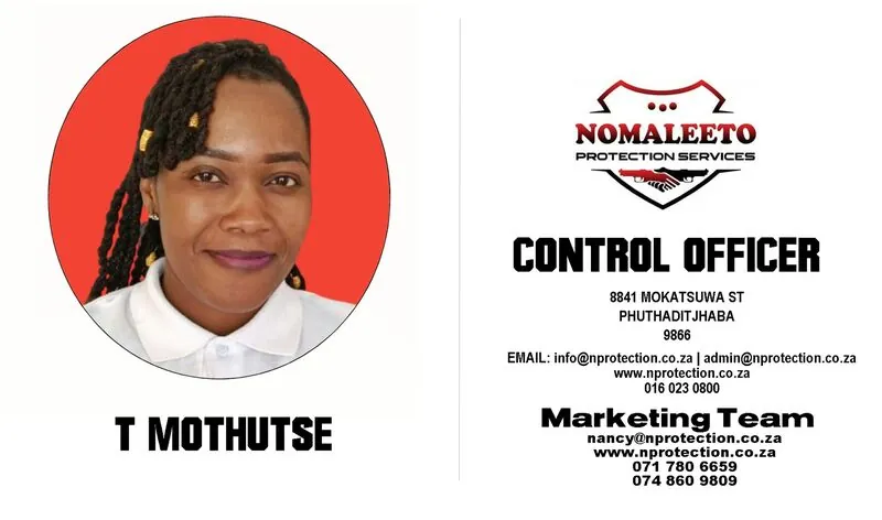 Nomaleeto Protection Services Officer