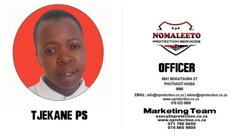 Nomaleeto Protection Services Officer