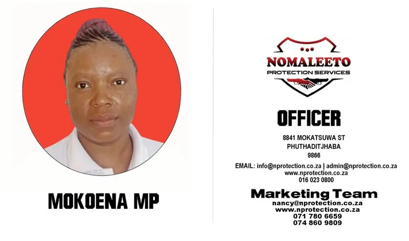 Nomaleeto Protection Services Officer
