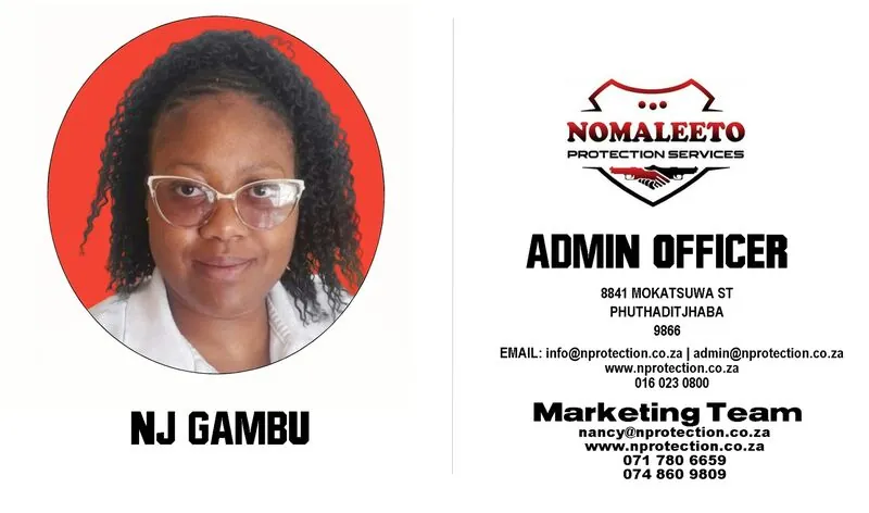 Nomaleeto Protection Services Officer