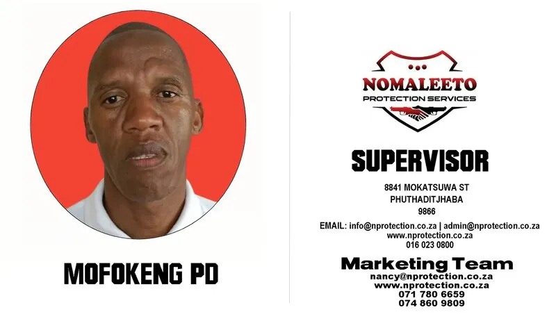 Nomaleeto Protection Services Officer