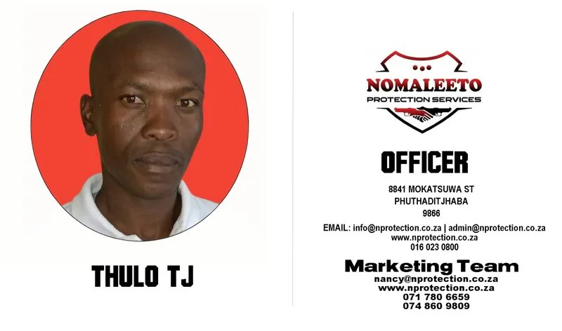 Nomaleeto Protection Services Officer