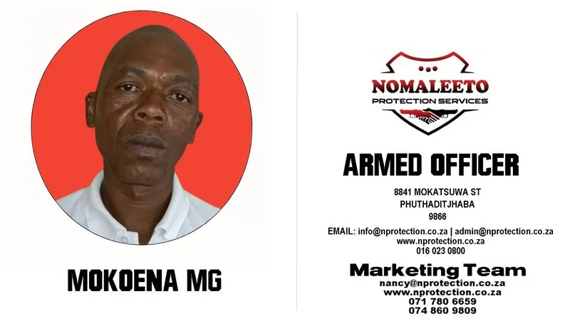 Nomaleeto Protection Services Officer