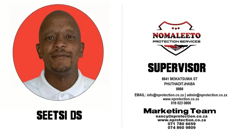 Nomaleeto Protection Services Officer