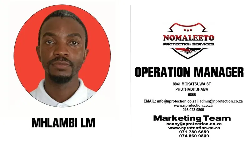 Nomaleeto Protection Services Officer