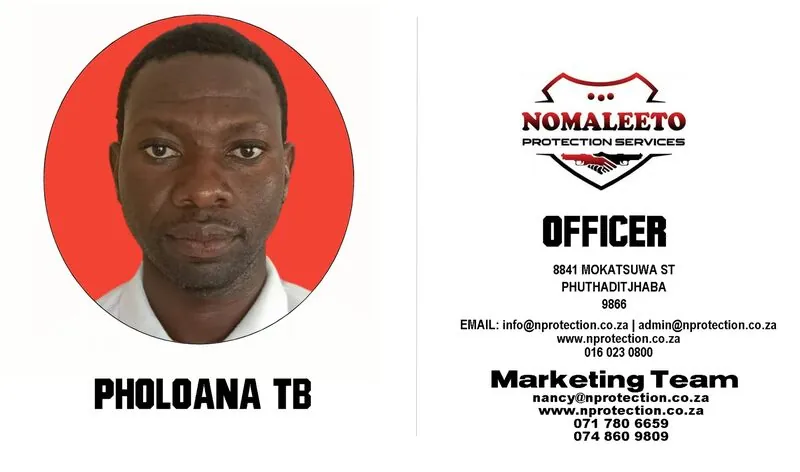 Nomaleeto Protection Services Officer
