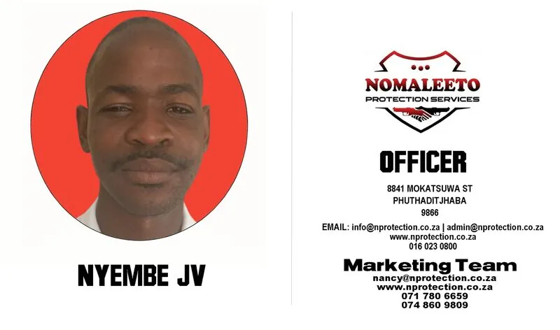 Nomaleeto Protection Services Officer