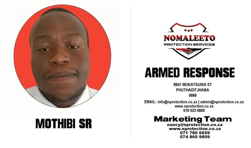 Nomaleeto Protection Services Officer