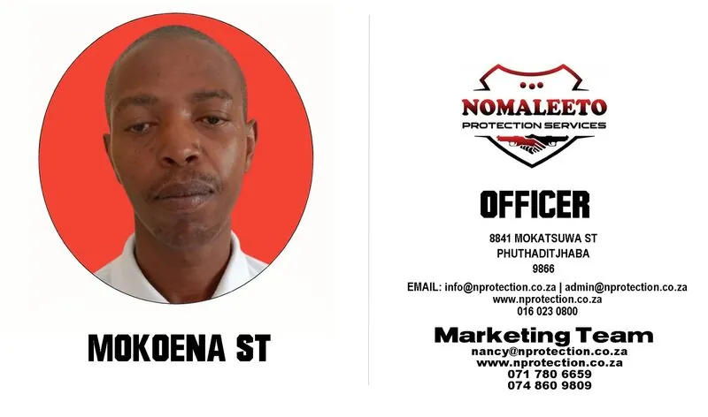 Nomaleeto Protection Services Officer