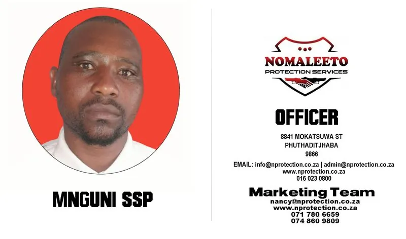 Nomaleeto Protection Services Officer