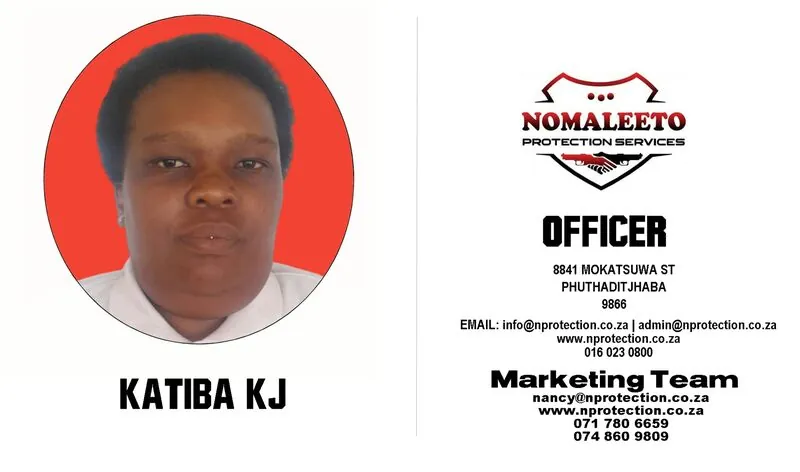Nomaleeto Protection Services Officer