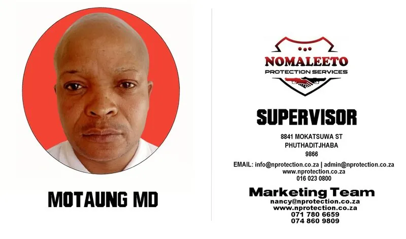 Nomaleeto Protection Services Officer
