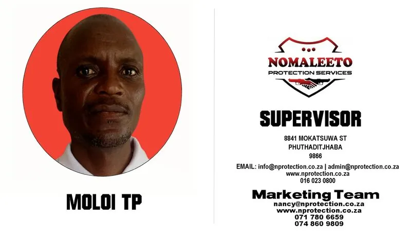 Nomaleeto Protection Services Officer