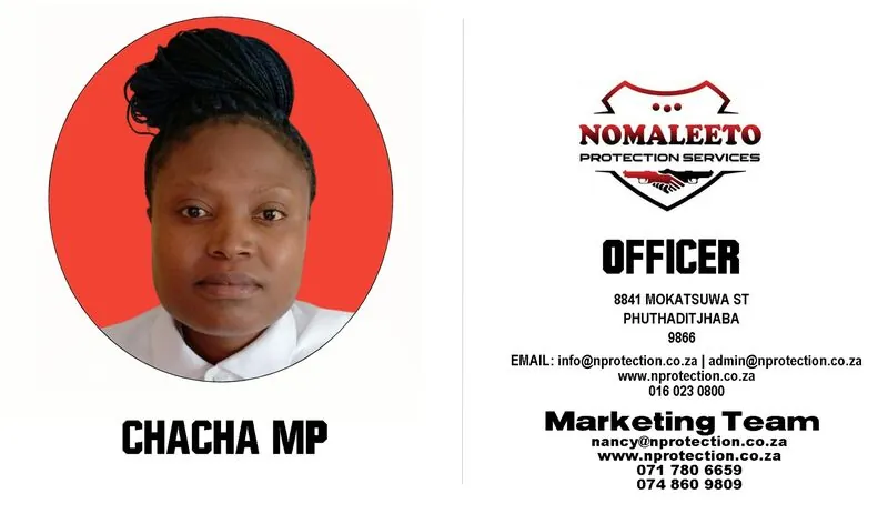 Nomaleeto Protection Services Officer