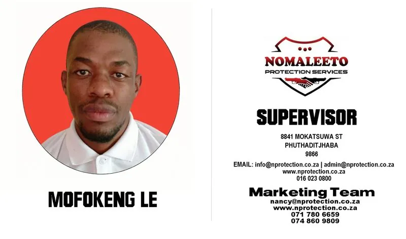 Nomaleeto Protection Services Officer