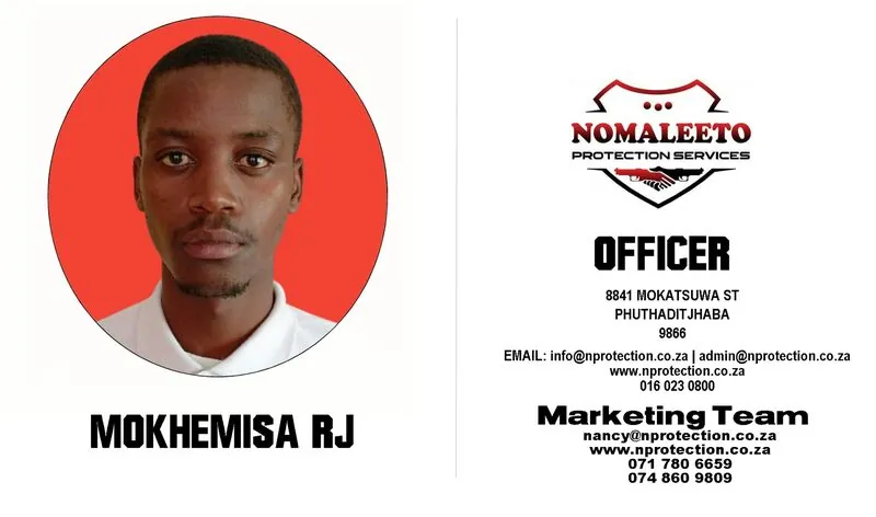 Nomaleeto Protection Services Officer