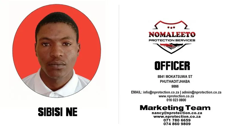 Nomaleeto Protection Services Officer
