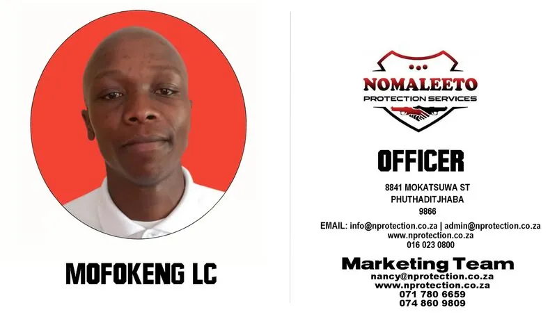 Nomaleeto Protection Services Officer