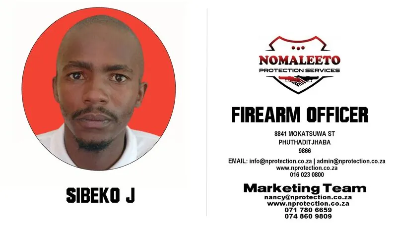 Nomaleeto Protection Services Officer
