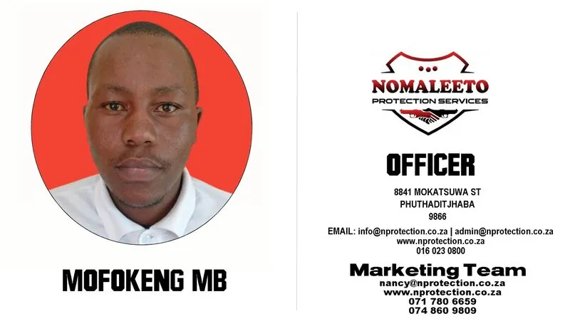 Nomaleeto Protection Services Officer